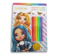 Rainbow High Coloring and Activity Book with Premium Paper - 32 Pages