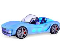 Rainbow High Colour Change Car - Convertible Vehicle with 8-in-1 LED Light-Up Lights, Moving Wheels, Working Seatbelts & Steering Wheel - Multicolour Ride - Gift & Collectable for Kids Ages 6+