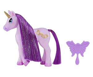 RAINBOW HIGH Dream Ella MGA's Bella Small Purple Unicorn, Lavender, Magic Doll Accessory with Butterfly Brush, for 5.5" Dolls, Collectible - Age: 3+ Years, 580942