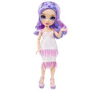 Rainbow High Fantastic Fashion Doll - Violet Interactive Pretend Play