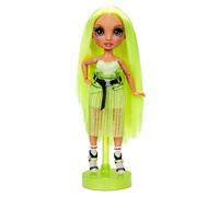 Rainbow High Fashion Doll - Karma Nichols - Neon Themed Doll With Luxury Outfits, Accessories & Fashion Doll Stand Series 2 For Girls Age 6+