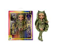 Rainbow High Fashion Doll OLIVIA WOODS - Camo Green Doll Fashionable Outfit
