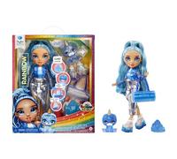 NEW Rainbow High Skyler with Sparkle Slime Kit & Pet - Blue 11” Shimmer Doll