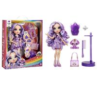 Rainbow High Violet with Slime Kit Pet Doll with DIY Sparkle Slime