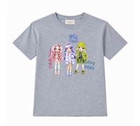 Rainbow High Girls Character T-Shirt 100% Cotton 8-10 Years Grey