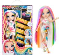 Rainbow High Hair Chalk & Style Doll - Amaya - 28 cm Rainbow Doll, Washable Hair Chalk, Colour, Style, Play, Rinse, & Repeat, For Children Ages 4 to 12+