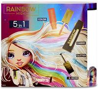Rainbow High Hair Studio - Create Rainbow Hair with Exclusive Amaya Raine Doll, Extra-Long Washable Hair Colour