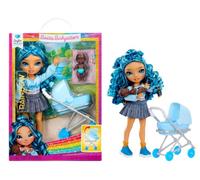 Rainbow High Jr. Bestie Babysitters Skyler Bradshaw Fashion Doll with Baby Age 4