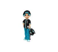 Rainbow High Junior High - River Kendal Rainbow Fashion Doll with Outfit and Accessories - Gift and Collectable for Kids Ages 6+, Black- 9"/23cm