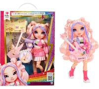 Rainbow High Junior High Rock Band - Bella, Pink - 23cm Fashion Doll with a Bas