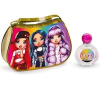 Rainbow High Kids Fragrance Gift Set - Includes Natural Eau De Toilette Perfume Spray 50 ml & Travel Toiletry Bag, Long Lasting Scent & Durable Toiletry Bag, Best Gift for Any Occasion & Everyday Use
