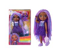 Rainbow High Littles - Indigo Bailey Purple 5.5"" Posable Small Doll with Purse Magical Pet Fox Girls Toy Gift Kids Ages 4-12 Years