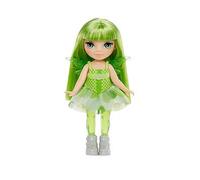 Rainbow High Littles Rainbow Fantasy Fairies & Pet - Emerald, Green - 14cm Posable Small Doll & Fantasy Dragon Pet with Interchangeable Fairy Wings, Cute Present for Children 4+