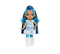Rainbow High Littles Rainbow Fantasy Fairies & Pet - Sapphire, Blue - 14cm Posable Small Doll & Fantasy Dog Pet with Interchangeable Fairy Wings, Cute Present for Children 4+