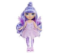 Rainbow High Littles Rainbow Fantasy Fairies & Pet - Amethyst, Purple - 14cm Posable Small Doll & Fantasy Pegasus Unicorn Pet with Interchangeable Fairy Wings, Cute Present for Children 4+