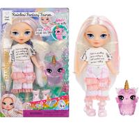 Rainbow High Littles Rainbow Fantasy Fairies & Pet - Opal, Rainbow - 14cm Posab