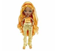 Rainbow High - MEENA FLEUR - Saffron Gold Fashion Doll Includes 2 Mix & Match Designer Outfits with Accessories - For Kids 6-12 Years Old and Collectors