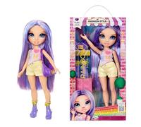 Rainbow High My Fashion Style Doll - Violet - 28cm Purple Fashion Doll with Statement Outfit and Stylish Handbag, Play, Posable, Collectable, For Children Ages 4 to 12+