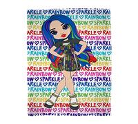 Rainbow High Official Fleece Blanket | Rainbow Design Super Soft Warm Throw | Character World Brands | Perfect For Any Children's Bedroom, Camping & Sleepovers | Size 100x150cm