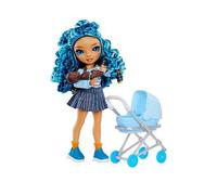 Rainbow High Jr. Bestie Babysitters Skyler Bradshaw Fashion Doll with Baby Age 4