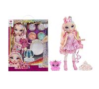 Rainbow High Rainbow Shimmers with Slime - Bella, Pink - 28cm Fashion Doll, Comes with a Slime Kit and a Pet Llama, Suitable for Children Ages 4+