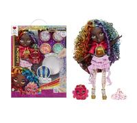 Rainbow High Rainbow Shimmers with Slime - Iris - 28cm Fashion Doll, Comes with a Slime Kit and a Pet Chameleon, Suitable for Children Ages 4+