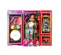 Rainbow High Rockstar Fashion Doll 2 Complete Outfits & Rockband Essentials Choose Carmen Major, Vanessa Tempo, Lyric Lucas (Vanessa Tempo)