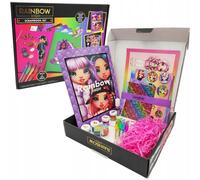 Rainbow High Scrapbooking Set with Notepad Pens Sticker & Accessories