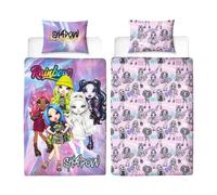 Rainbow High Shadow High Dolls Reversible Duvet Set Pink/multicoloured (Single)