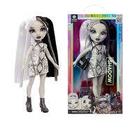 Rainbow High Shadow High Heather Grayson - Grayscale 28cm Fashion Doll, Black & White Hair and Outfit, Stylish Handbag, Cute Present for Children 4-10 Years Old