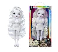 Rainbow High Shadow High Natasha Zima - Grayscale 28cm Fashion Doll, White Hair and Outfit, Stylish Handbag, Cute Present for Children 4-10 Years Old
