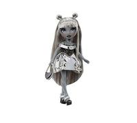 Rainbow High Shadow High Luna Madison - Grayscale 28cm Fashion Doll, Grey Hair, Metallic Grey Outfit, Stylish Handbag, Cute Present for Children 4-10 Years Old