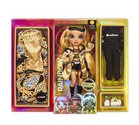 Rainbow High Slumber Party Fashion Doll and Playset w/ 2 Outfits Choose from Brianna Dulce, Marisa Golding, Robin Sterling (Marisa Golding)