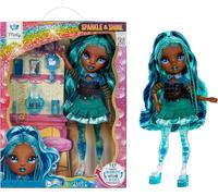 Rainbow High Sparkle & Shine Doll - Misty - 28cm Fashion Doll with Teal Blue Ha