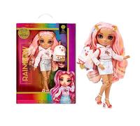Rainbow Junior High Special Edition - KIA HART - 9"/22.86cm Pink Posable Fashion Doll with Accessories and Open/Close Soft Backpack - Great Toy Gift