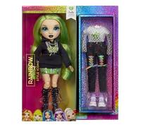 Rainbow High Style Icons Jade - 28cm Fashion Doll with Long Brushable Hair, Comes with a Second Outfit, Matching, and a Second Pair of Shoes, Flexible with 13 Points of Articulation