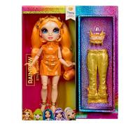 Rainbow High Style Icons Poppy - 28cm Fashion Doll with Long Brushable Hair, Comes with a Second Outfit, Matching, and a Pair of Shoes, Flexible with 13 Points of Articulation