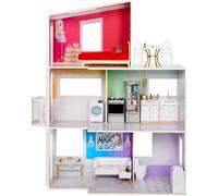 Rainbow High Townhouse - 3 Storey Wooden Dollhouse