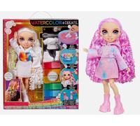 Rainbow High Colour and Create Purple Eyes Watercolour Fashion Doll