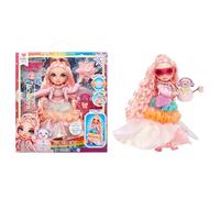 Rainbow High Winter Wonderland - Bella (Pink) - 28cm Fashion Doll, with Hidden Magical Snow Bubbling Up with Water, Supplied with Snowman Kit, Suitable for Kids Ages 4-12 and Collectors