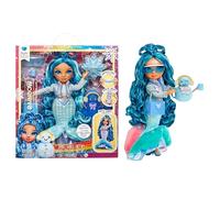 Rainbow High Winter Wonderland - Skyler (Blue) - 28 cm Fashion Doll, With Hidden Magic Snow That Puffs Up with Water, Comes with A Snowman Kit, Suitable For Kids Ages 4-12 Years Old and Collectors