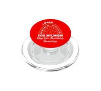 Rainbow I Wear Red Mom DVT Awareness Deep Vein Thrombosis PopSockets PopGrip for MagSafe