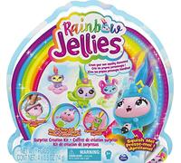 Rainbow Jellies Creation Kit with 25 Surprises to Make Your Own Squishy Characters, for Kids Aged 6 and Up