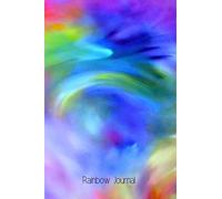 Rainbow Journal: Blank-Lined Journal | Faded Rainbow Image on Every Page