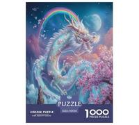 Rainbow Kingdom Jigsaw Puzzles Puzzle for Adults Kids. 1000 Pieces Impossible Challenge Toy Educational Games Home Decoration for Educational Games Gifts 70x50cm/1000pcs