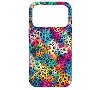 Rainbow Leopard Print - Lively Artistic Spots Case for iPhone 17 Pro
