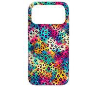 Rainbow Leopard Print - Lively Artistic Spots Case for iPhone 17 Pro Max