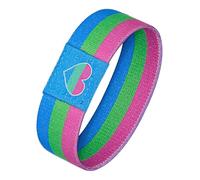 Rainbow LGBT Pride Bracelet for Women Men, Stretch Elastic Band, LGBTQ Wristbands for Pride Month Decorations, Trans Lesbian Accessories Outfits Merch Gifts, One Size, Polyester, no gemstone