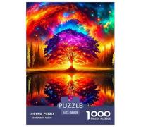 Rainbow Life Tree Jigsaw Puzzle 1000 Pieces Adults Teens Entertainment Hobby Poster Guide Durable Box 38x26cm/1000pcs