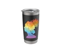 Rainbow Life, Woman, Freedom Stainless Steel Insulated Tumbler